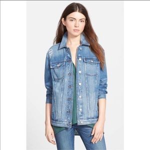 Madewell Oversized Distressed Denim Jacket